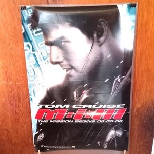 Mission Impossible III 2006 Double Sided Original Movie Poster 27" x 40"
